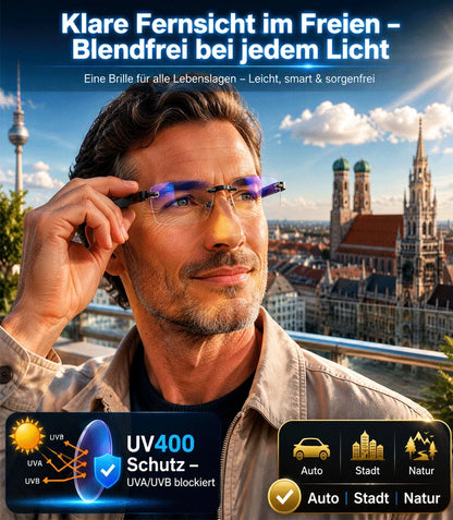 🔥1+1 ingyenes🔥Intelligens autofókuszos olvasószemüveg｜Kék fényszűrő · Egész napos kényelem és kristálytiszta látás
