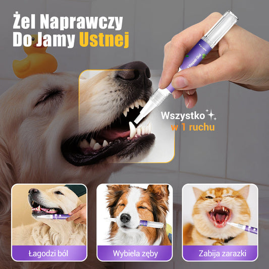 🐕Vásároljon 1et és kapjon 1et ingyen🐱 Orális helyreállító gél háziállatoknak🦷