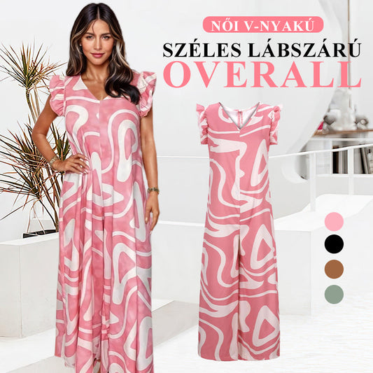 【S-3XL】🌸Nyári nyomtatott széles szárú nadrág