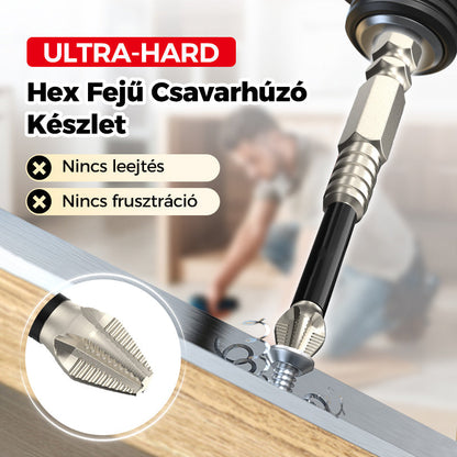 🛠️⚙️6 darabos keresztfejű csavarhúzó készlet