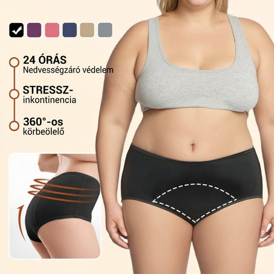 2026 Prémium magas derekú menstruációs fehérnemű, hatékonyan megakadályozza az oldalirányú szivárgást