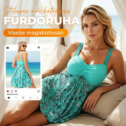 【S-4XL】👙Konzervatív bikini fürdőruha