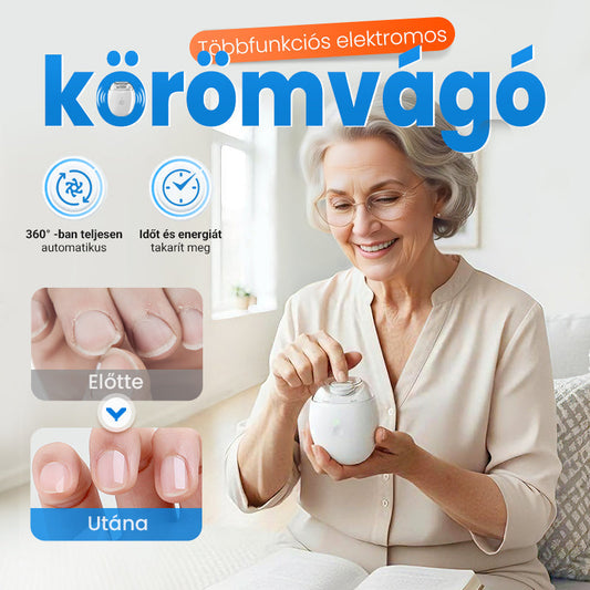 🎁1+1 ingyenes💅Automatikus körömreszelő