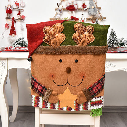 🎅Early Xmas Sales - 50% OFF🎄Christmas Themed Chair Cover