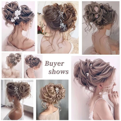 💞Rövid frizura rendetlen fürtökkel - ✨Gyors frizuraváltás