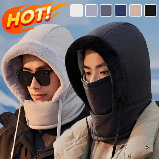 🧢❄️Dikke Thermo Hoed met Gezichtsmasker