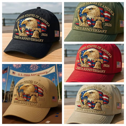 🧢Amerikai Egyesült Államok 250. évfordulója baseball sapka