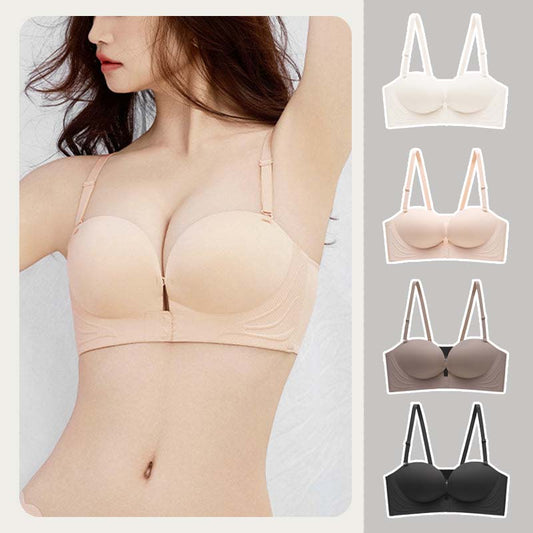 【🔥Купи 1 и вземи 1 безплатно】💖Невидима каишка с предна катарама Push Up Bra