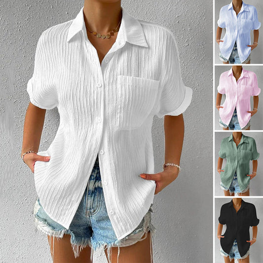 【S-3XL】👚Szilárd alkalmi ing