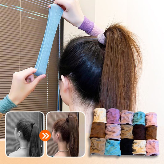 【💯1 készlet 5 db】🌈Magas rugalmasságú lófarok hajpánt