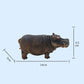 🦛 Hippopotamus alakú akvárium-légszivattyú-dísztárgy