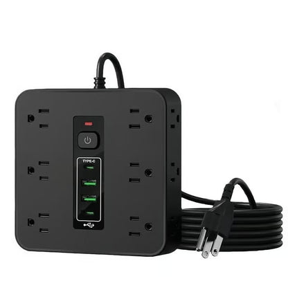 ⚡16-in-1 elosztó kapcsolóval és túlfeszültség-védelemmel, ETL tanúsítvánnyal rendelkező tűzálló elosztó