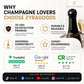 🥂Több mint 5000 darabot adtak el！！🎁Szilikonnal lezárt bor-, sör- és pezsgődugók