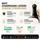 🥂Több mint 5000 darabot adtak el！！🎁Szilikonnal lezárt bor-, sör- és pezsgődugók