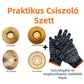 🔥 Asztalos csiszolótárcsa – sarokcsiszolóhoz, késélezés és polírozás egyben 💰 Utánvéttel