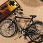 💥Népszerű termék🚴 1:10 méretarányú miniatűr DIY vintage kerékpár modell dísz
