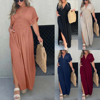 【M-3XL】💃Elegáns rakott ruha - Elegáns és elegáns