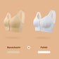 Légáteresztő, kényelmes női melltartó elülső kapoccsal