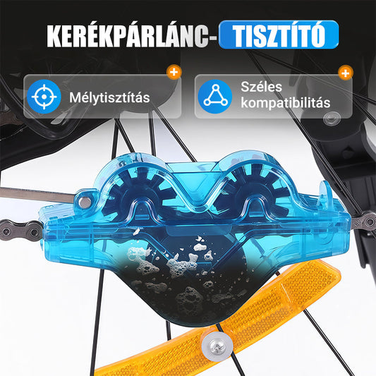 🚲 Kerékpárlánc-tisztító – alapos tisztítás