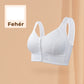 Légáteresztő, kényelmes női melltartó elülső kapoccsal