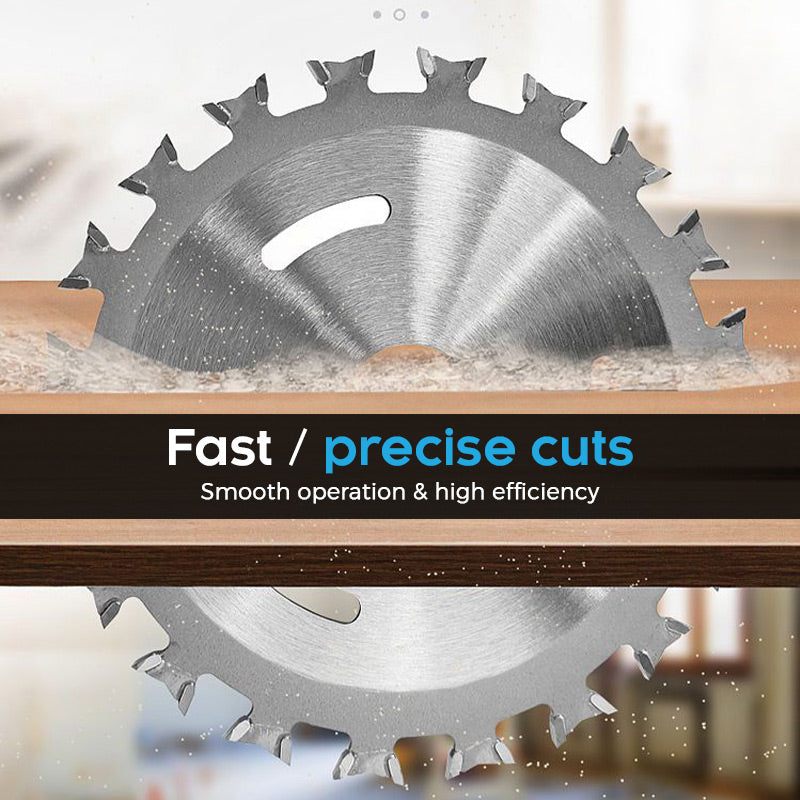 🔥Cumpărați 1 obțineți 1 gratuit⚡Aliaj de prelucrare a lemnului dublu Side Saw Blade