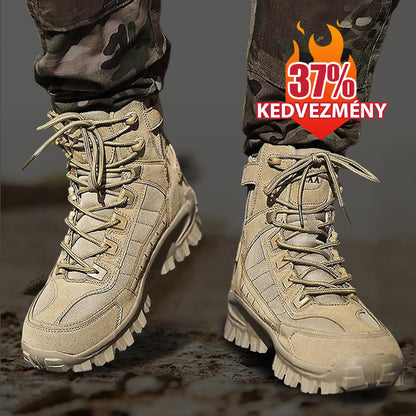 🔥Férfi Vízálló Szakmai Harci Csizma Szúrálló Talppal (Tartóssági Fejlesztéssel)