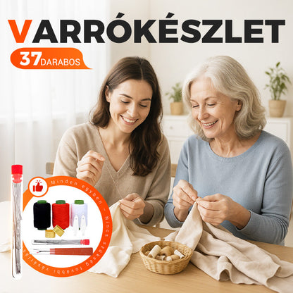 🔥 37db varrószerszámkészlet 🧵💕