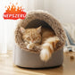 🔥🐾 Forró akció  🐈 Kényelmes, barlang alakú ágy macskáknak és kutyáknak🐕💤