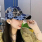 🦋Hálós, virágmintás masnis baseball sapka🧢