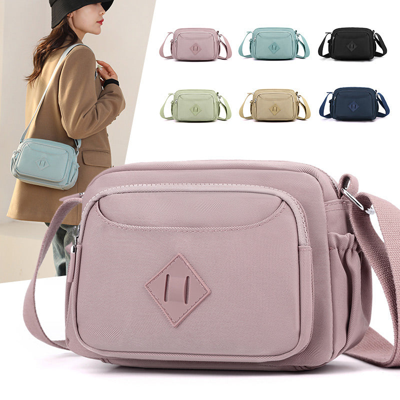 【✨2024 Нови продукти】👜Мода водоустойчив малък мулти джоб Crossbody чанта