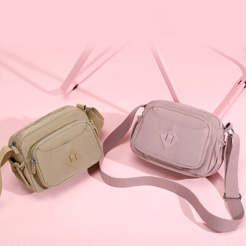 【✨2024 Нови продукти】👜Мода водоустойчив малък мулти джоб Crossbody чанта