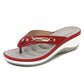 Női Arch Support Soft Cushion Flip Flops Thong szandálok papucsok