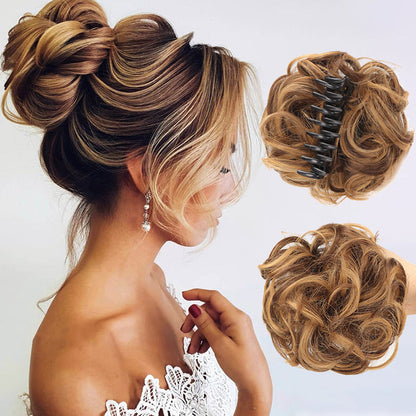 🍃Clip-on natural-looking hair wig