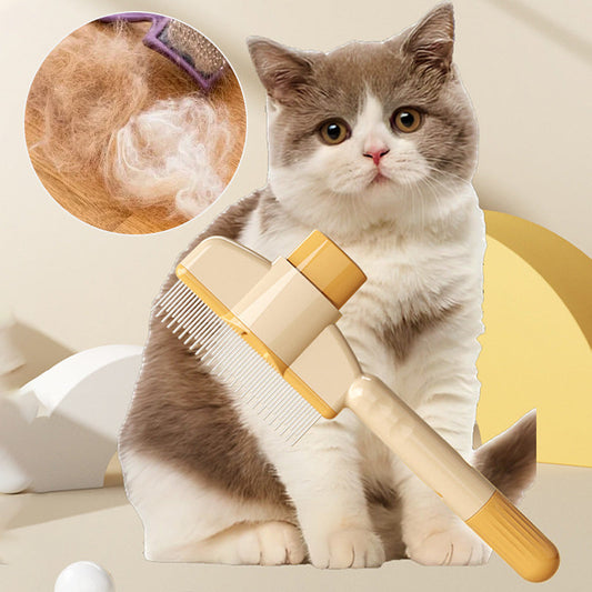 ✨Állatápolás💅Állatspecifikus szőrhullató masszázskefe