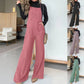【S-2XL】👖Denim széles szárú tehén Jumpsuit