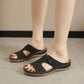 【EU 36-43】🏖️Női divat üreges ki vastag aljú papucsok