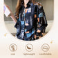 【S-2XL】🌺Női retro divat nyomtatott hosszú ujjú ing