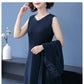 【L-5XL】💯Női elegáns kabát és ruha 2 részes szett