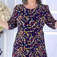 【S-4XL】👗Női színes pöttyös Polka Dot Midi ruha