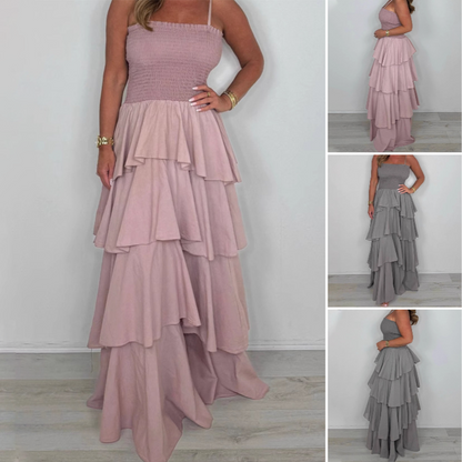 【S-4XL】👗Felhúzó temperamentum hosszú szoknya