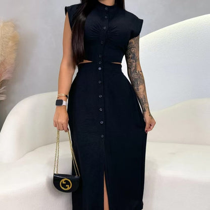 【S-2XL】👗Női elegáns osztott ruha