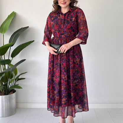 【S-4XL】💖Női elegáns laza ruha