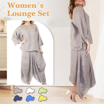 【S-4XL】🌿Női póló és szoknya szett