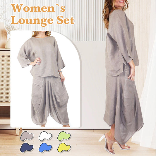 【S-4XL】🌿Női póló és szoknya szett