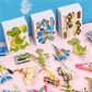 🦗🧩 DIY rajzfilm 3D összerakós puzzle (25 db/készlet) 🧠✨