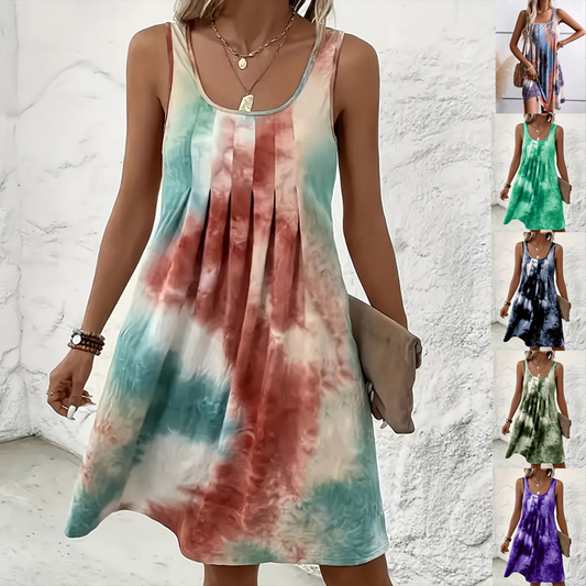 【S-2XL】🌈Női elegáns ujjatlan ruha