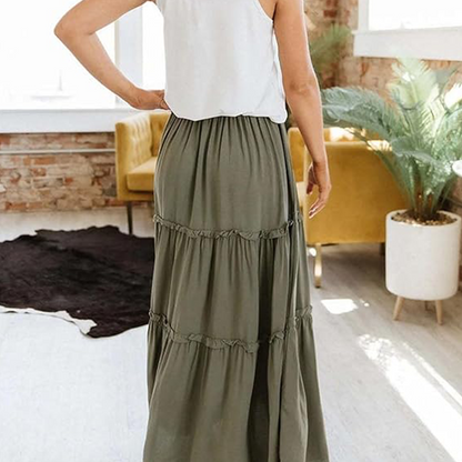 【✨S-XL】💯Bohém rakott szoknya