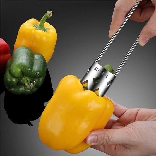 【✨1+1 ingyen】🍎🥬Rozsdamentes acél magkiemelő