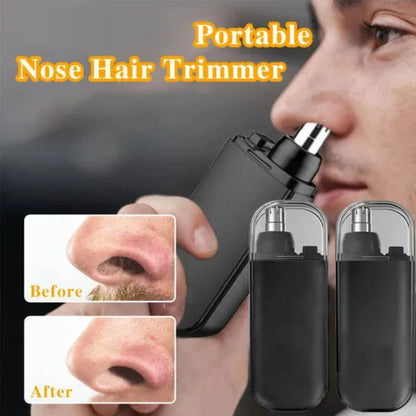⚡Hatékony újratölthető hordozható orrszőrnyíró