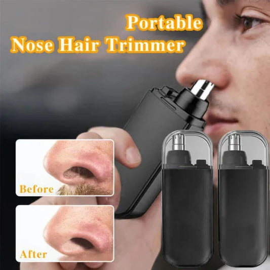 ⚡Hatékony újratölthető hordozható orrszőrnyíró